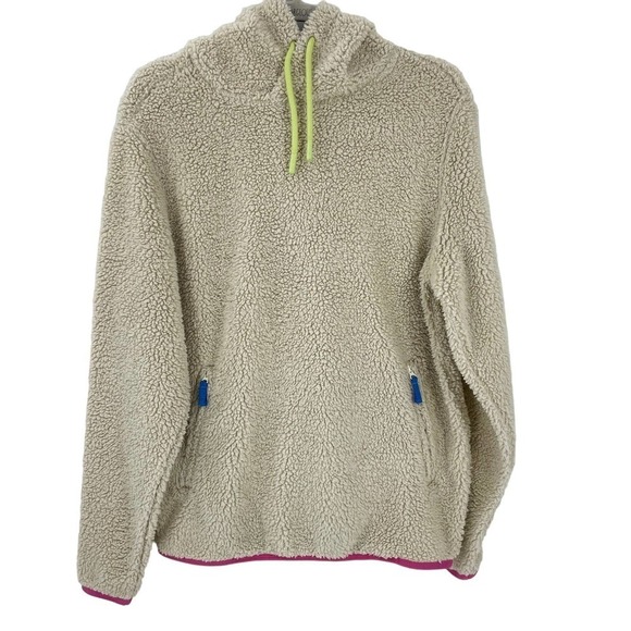 Chubbies S The Snow Day Hoodie Sherpa Cream / Ivory - Picture 4 of 12